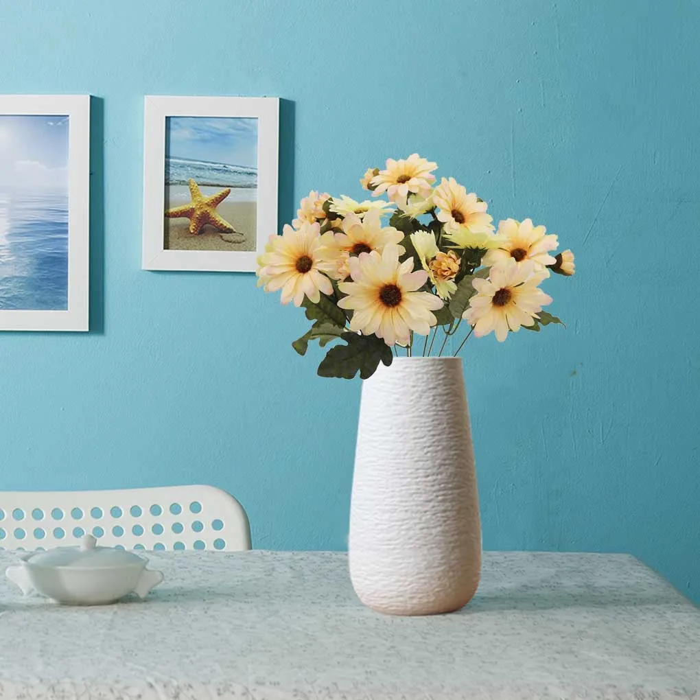 Роза Пион Розовый шелк для искусственных подвесок искусственные цветы ротанга