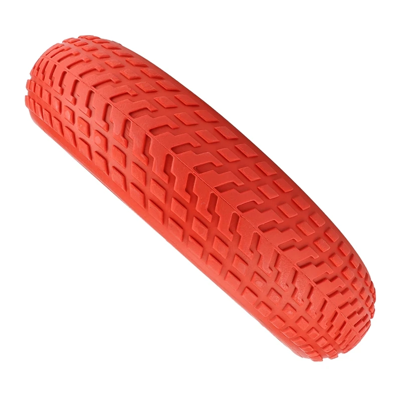 

8.5 Inch Electric Scooter Rubber Solid Tire Durable Shock Absorber Damping Tyre for Xiaomi M365 1S Pro, Red (2PCS)