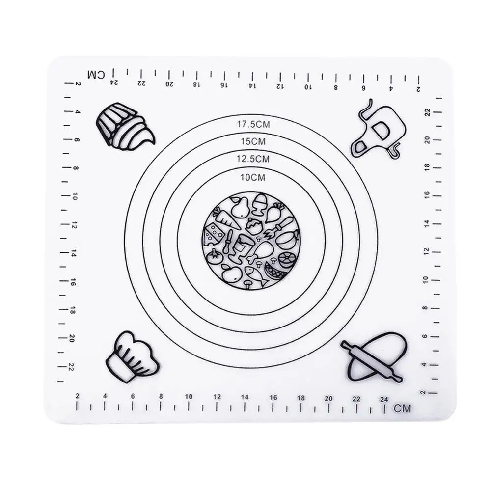 29x26cm Ex-Большой силиконовый коврик для выпечки для пиццы, тесто для приготовления теста, кухонные гаджеты, инструменты для приготовления пищи, посуда для выпечки, аксессуары для замеса, Лот - Цвет: 29x26cm