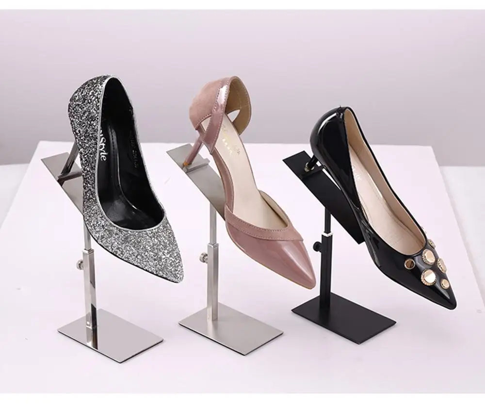 Держатель для обуви из нержавеющей стали сандалии на высоком каблуке и обувной