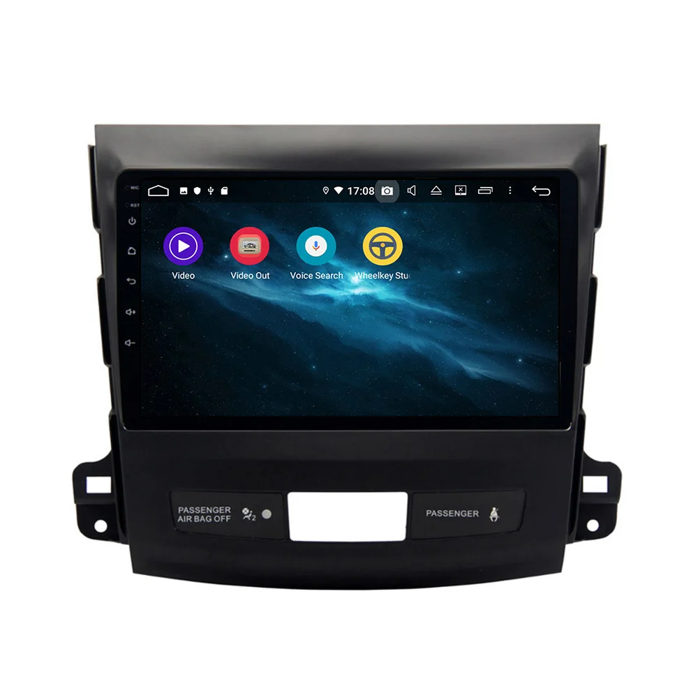 Автомагнитола 2 Din для Mitsubishi Outlander 2006-2012 Android стереоприемник GPS-навигатор