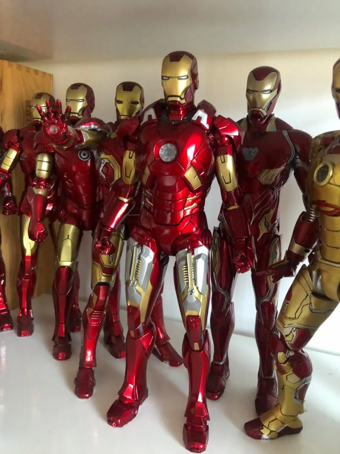 Iron Man Figure Crazy Empire Toy MK50 Tony Stark Mark 5 MK7 MK45 MK47 MK42 MK46 MK2 MK4 MK3 Collectable Action | Игрушки и хобби