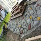 Пластиковая форма для тротуарной плитки сделай сам, формы для цементных кирпичей формы для мощения, каменного пола, бетонных дорог, для сада, дома, внутреннего дворика