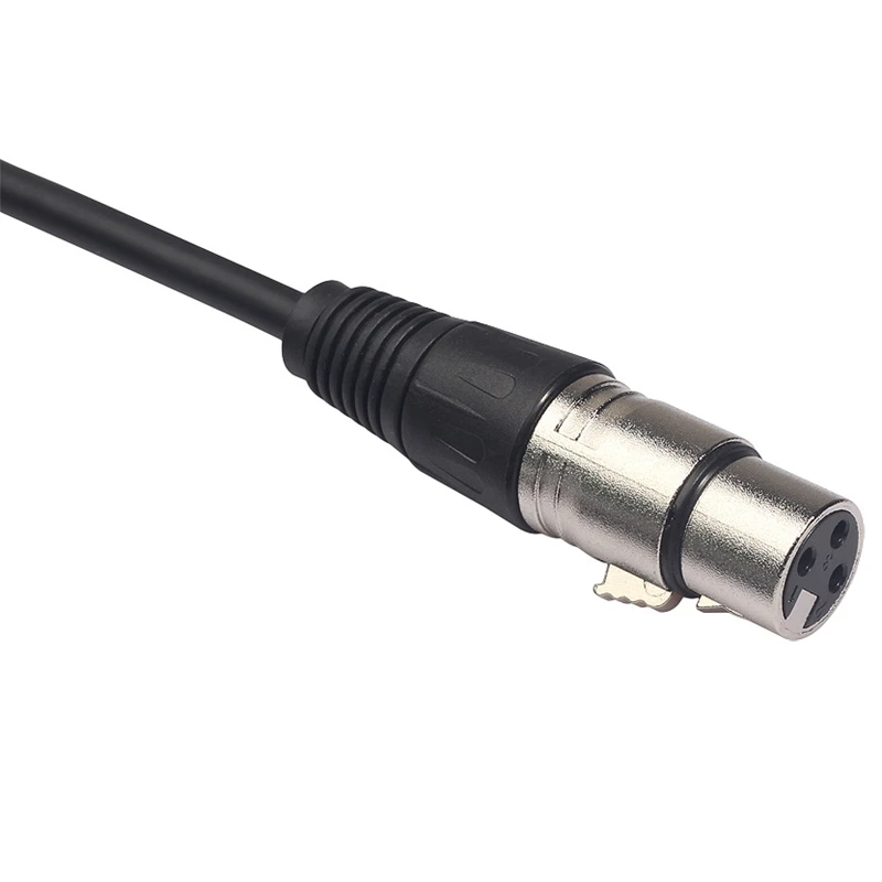3 Pin Xlr Женский к Rca Джек привести o композитный адаптер кабель Разъем для