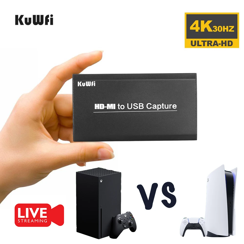 4K 1080P HDMI на USB 2.0 Карта видеозахвата Dongle Capture для живой игры Захват видео Запись ПК