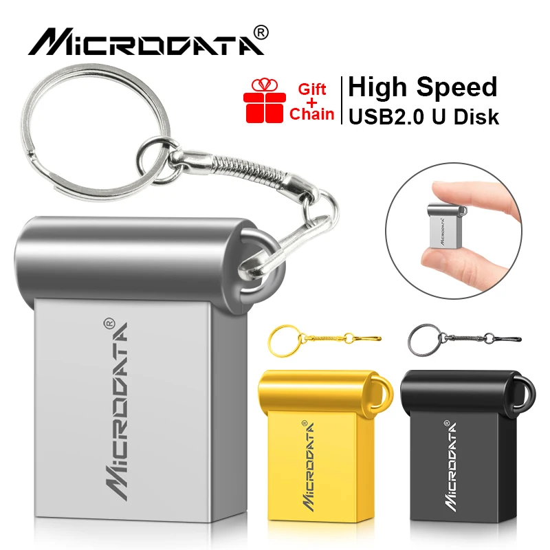 

Super mini 32GB pendrive metal USB flash drive 4gb 8gb 16GB 32GB 64GB 128GB pen drive USB2.0 tiny memory stick U Disk cle usb