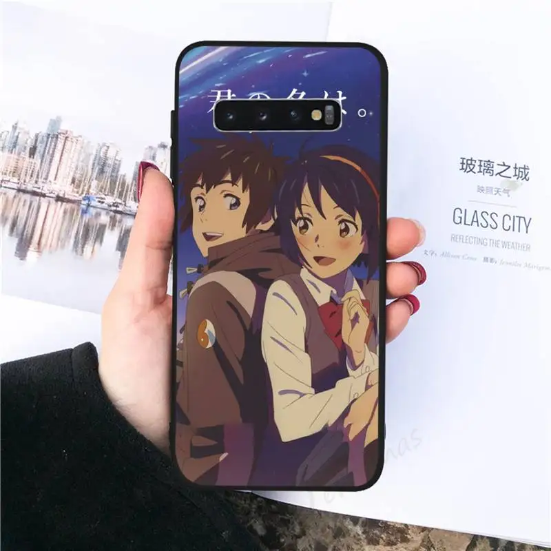 

Anime your name Phone Case For Samsung galaxy S 7 8 9 10 20 edge A 6 10 20 30 50 51 70 note 10 plus