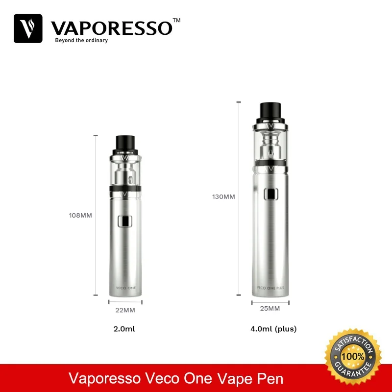 Оригинальный Vaporesso VECO One Plus Набор 4 мл распылитель 2 Veco Vape ручка с EUC керамический