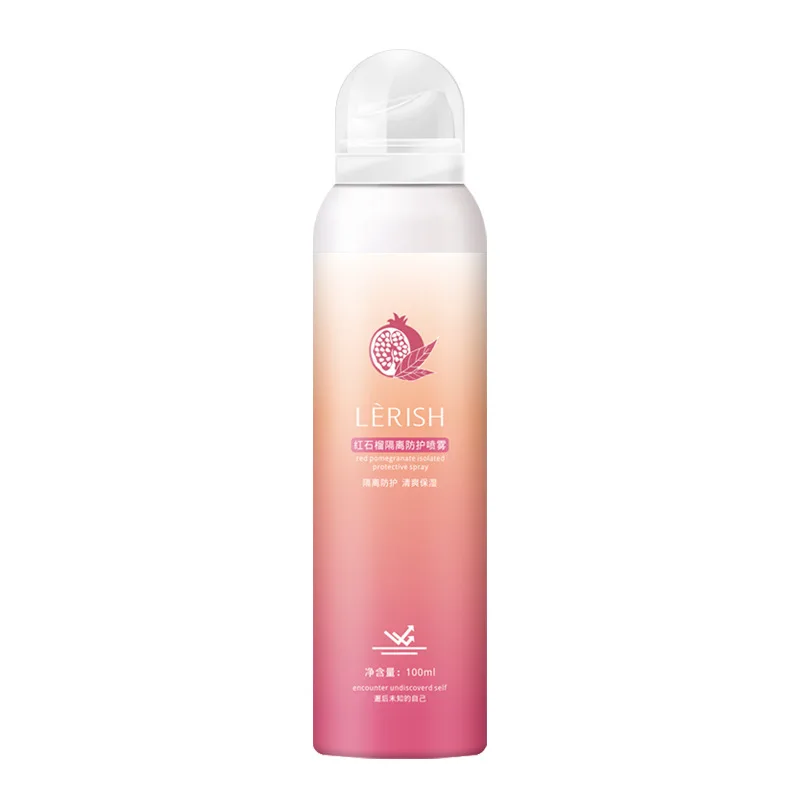 

Red pomegranate sunscreen spray moisturizing isolation ultraviolet body spray 100ml skin care product
