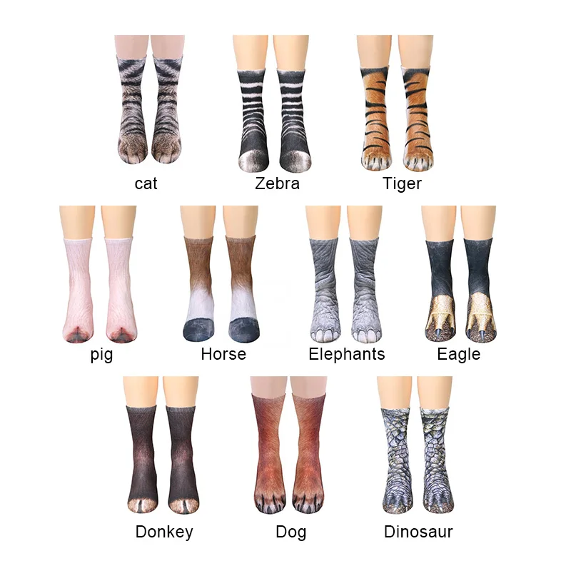 Новые стильные забавные носки унисекс для мужчин и женщин чулочно-носочные