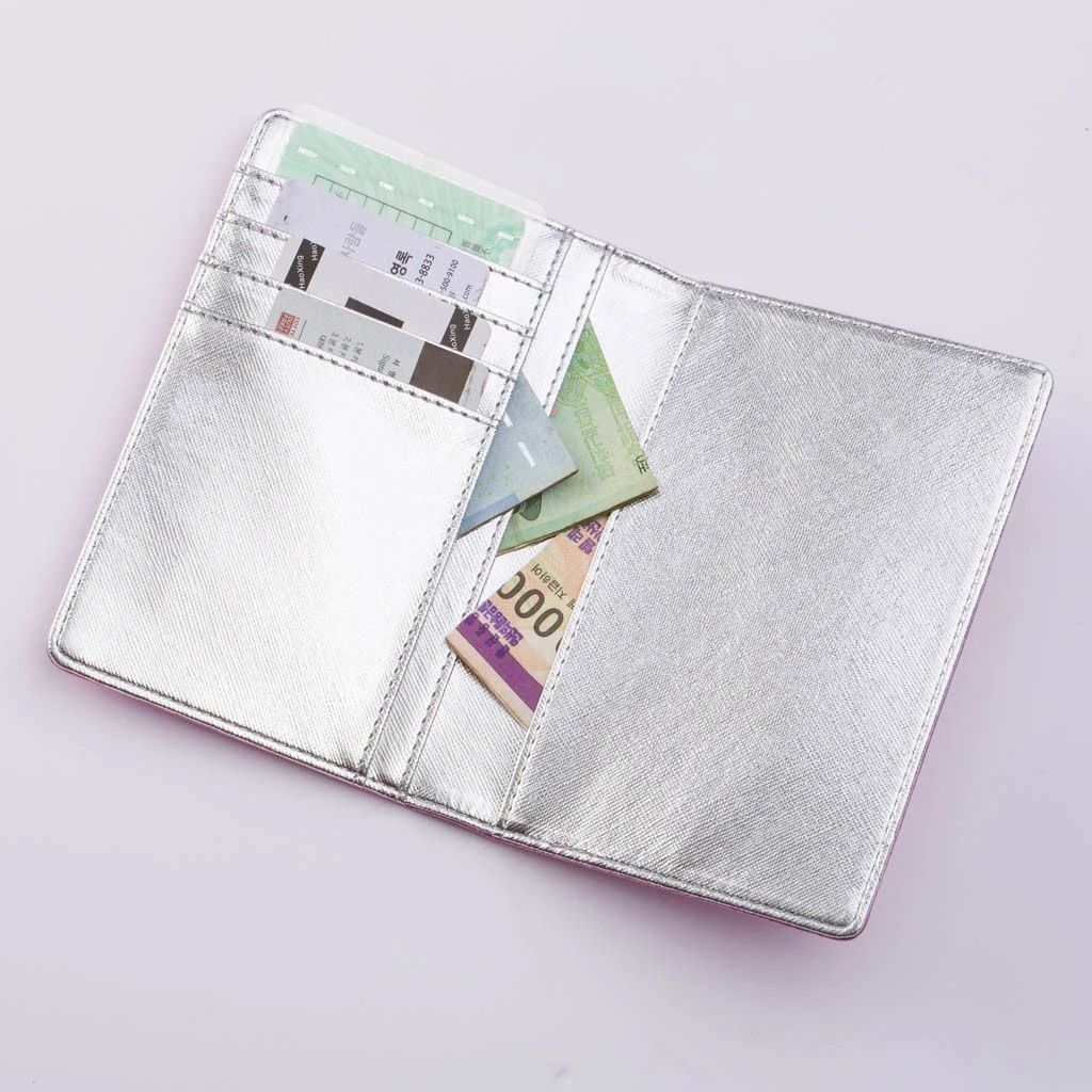 Fashion Trend Women Men ID Credit Card Banquet Letter Holder Coin Bag Travel Wallets Double Open 812 | Багаж и сумки