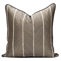 dunxdeco abstract geometric art cushion cover decorative pillow case luxury modern simple stripe sofa chair bedding coussin