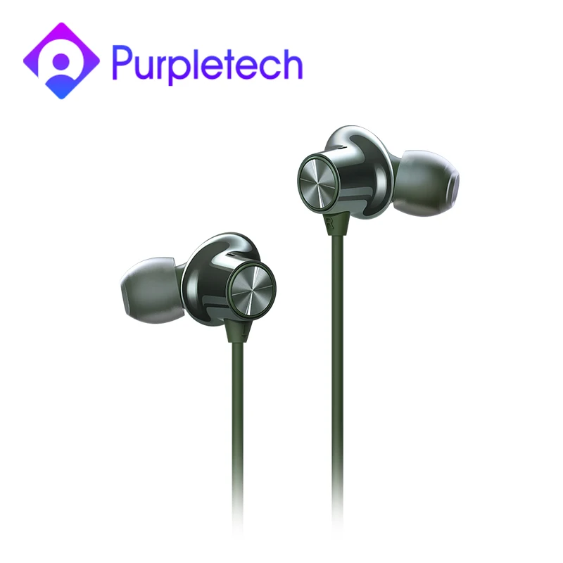 OnePlus Bullets беспроводные 2 Bluetooth наушники в ухо AptX Гибридный Магнитный контроль Google