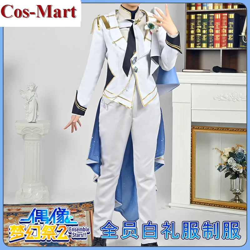 

Костюм для косплевечерние Cos-Mart звёзд 2, белая униформа унисекс