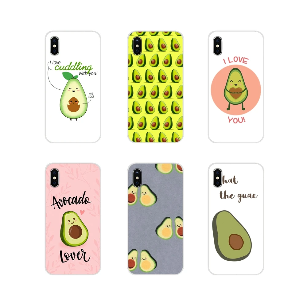 Аксессуары чехлы для телефонов Чехлы с милым рисунком авокадо еды Xiaomi Redmi 4A S2 Note 3