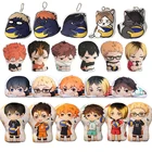 Аниме Haikyuu! Плюшевая игрушка, 10 см, Hinata Shoyo Kageyama Tobio Sugawara Koshi Oikawa, мягкие игрушки манга, анимация, периферийная подушка