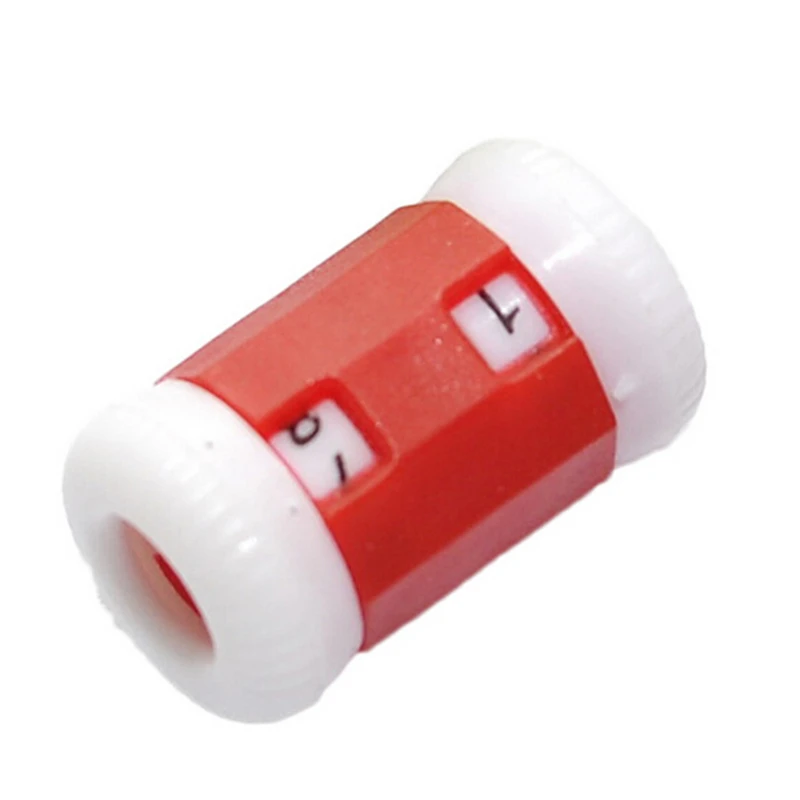 2 шт. пластик Вязание иглы счетчик ткачество Инструменты пластиковые номер