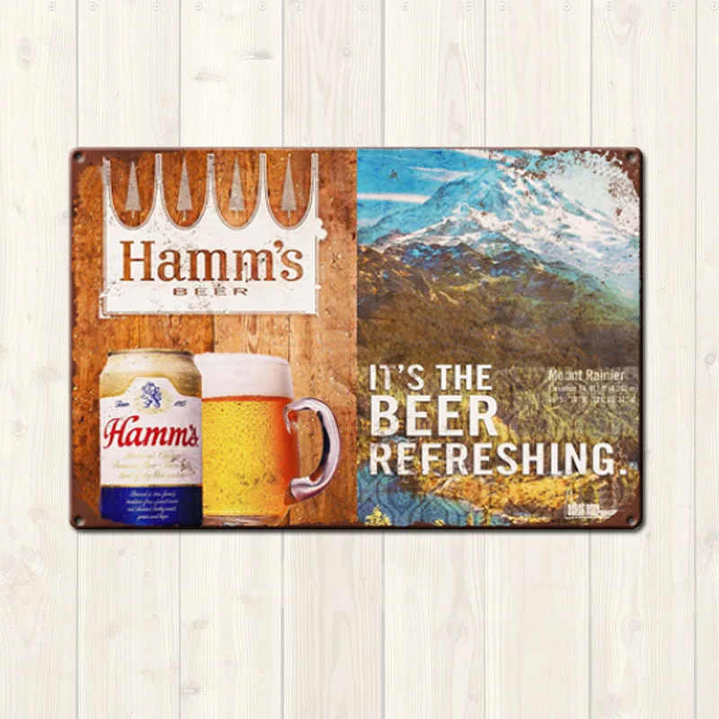 Лед холодные напитки украшения Кока кола металлические оловянные знаки