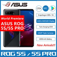 asus rog phone 5s5s pro 5g gaming phone 6 78 144hz display snapdragon 888 plus 6000mah fast charging 65w rog 5s smartphone