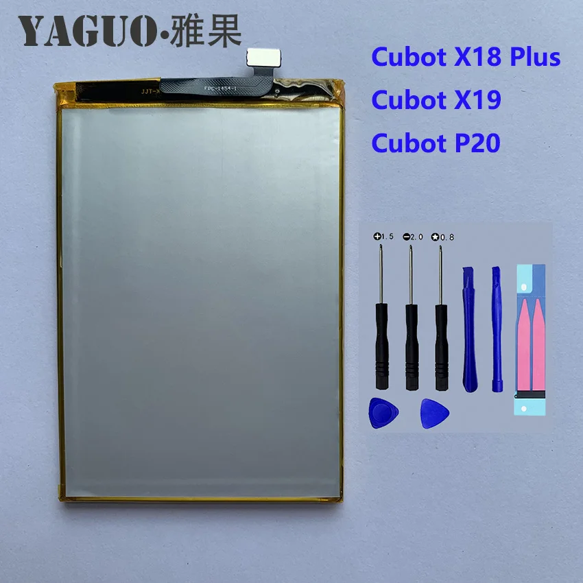 100% Высокое качество Замена батареи Оригинал 4000 мАч для Cubot X18 Plus / X19 P20 Batteria + наборы