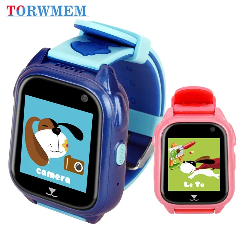 M06 Детские Смарт часы GPS расположение 1 44 дюймов цветной сенсорный экран IP67