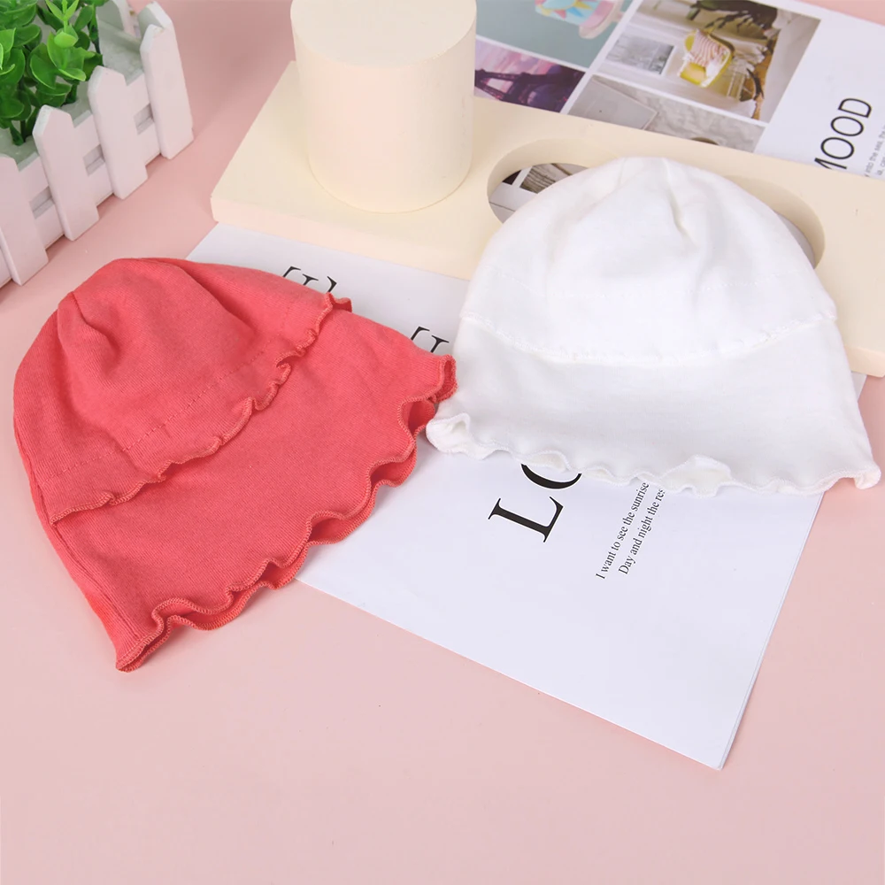 

New Fungus Printing Glasses Baby Hat Cotton Warm and Comfortable Double Layer Male Treasure Sweet and Cute Female Treasure Hat
