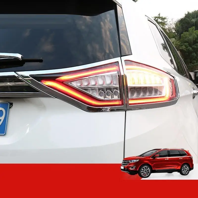 Automovil хром тело окна крыло зеркало наружные высококачественные части автомобиля Стайлинг 09 10 11 12 13 14 15 16 17 18 для Ford Edge