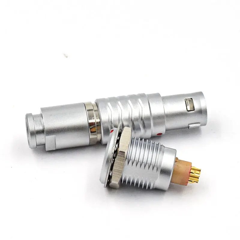 

M12 connector FGG/EGG 1B 4 Pin Electronic Male Plug female socket Push Pull Fast Connector for Sound Devices Camera