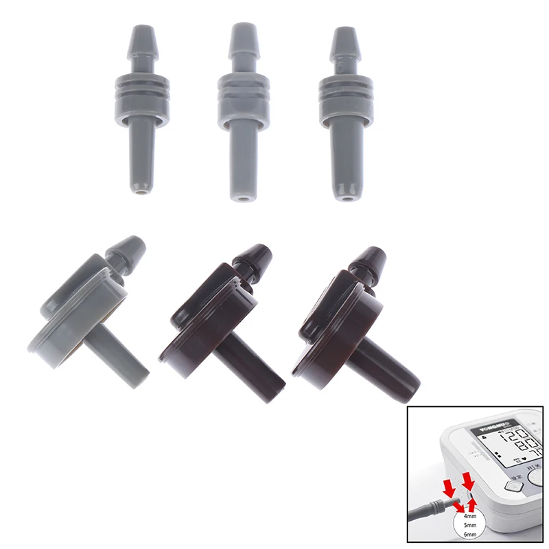 Три размера 4 мм/5 мм/6 мм 1 шт. Монитор артериального давления Arm коннектор манжеты