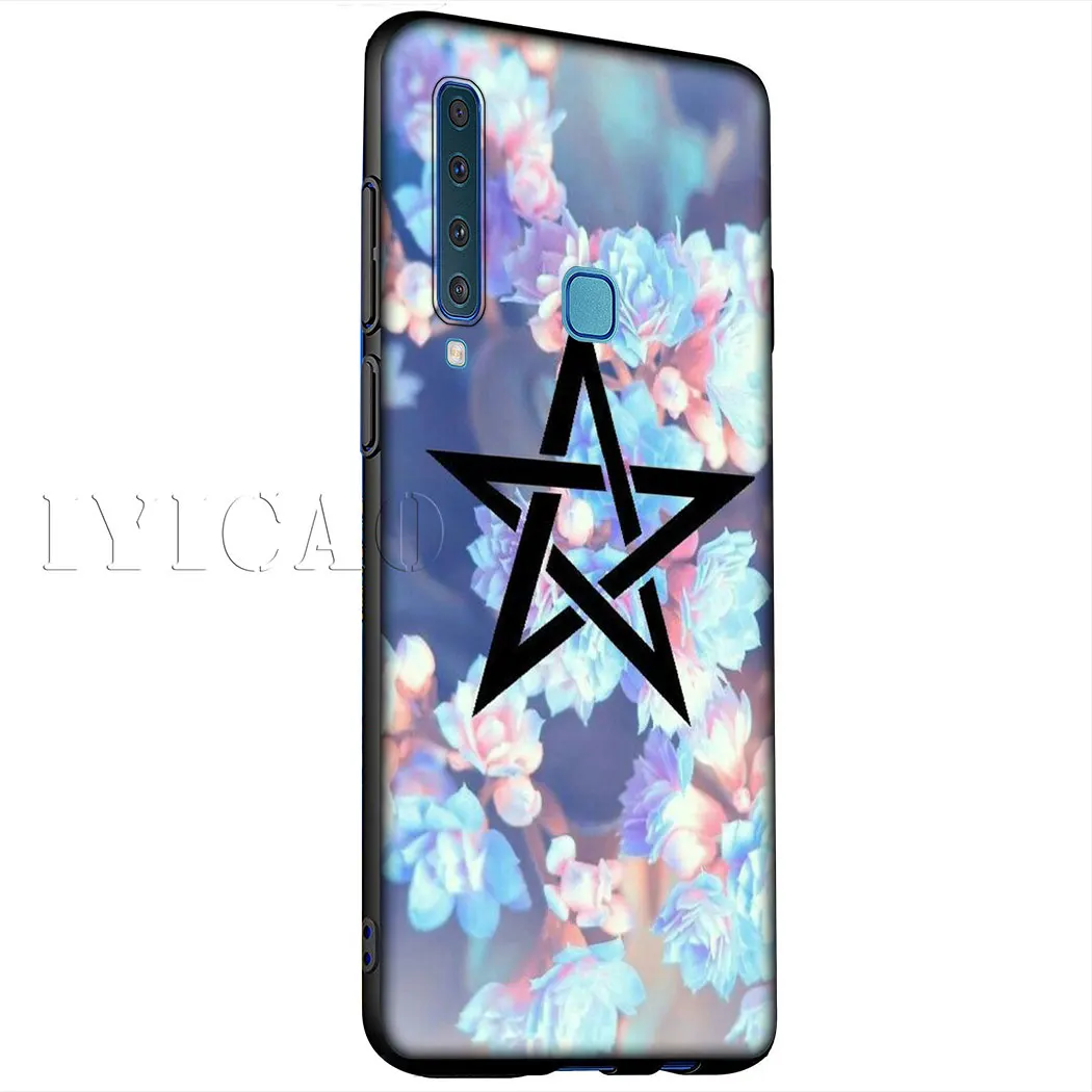 IYICAO Halloween Magic witch Soft Silicone Case for Samsung J6 A9 A8 A7 A6 Plus 2018 A5 A3 2016 2017 Phone |