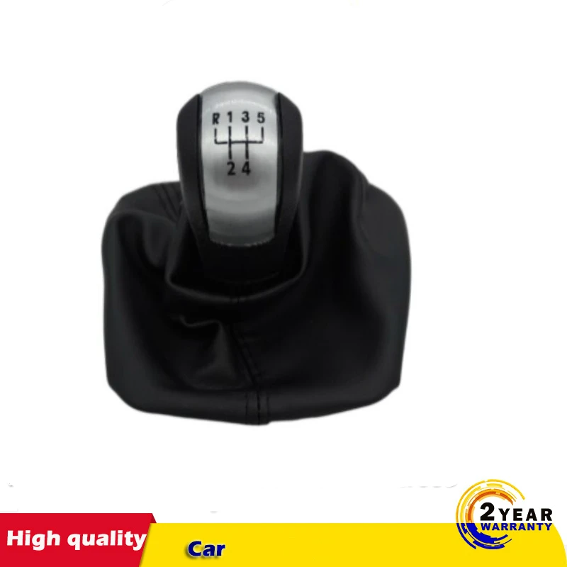 Ручка переключения передач для Skoda Octavia A5 2004 2005 2006 2007 5 скоростей с черной кожаной