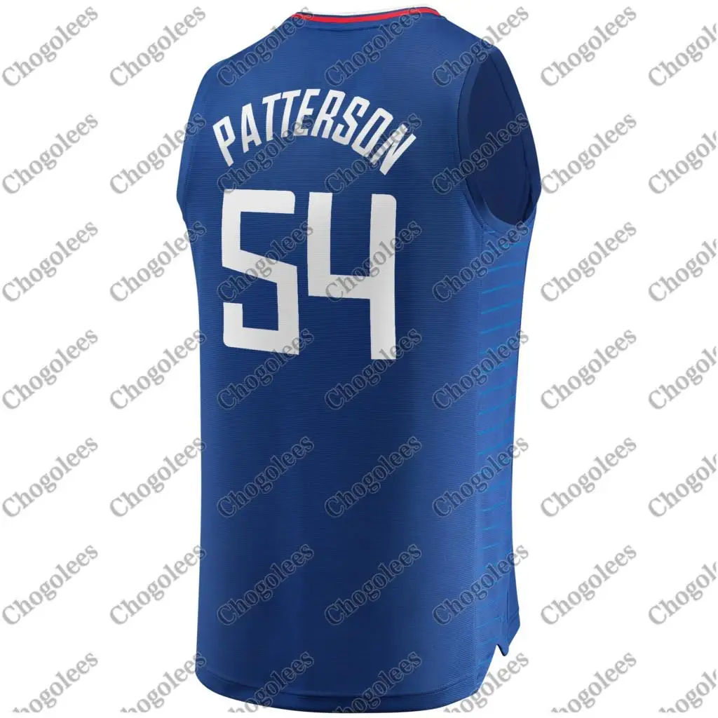 

Men Basketball Jersey Patrick Patterson LA Branded Fast Break Jersey Royal Icon Edition