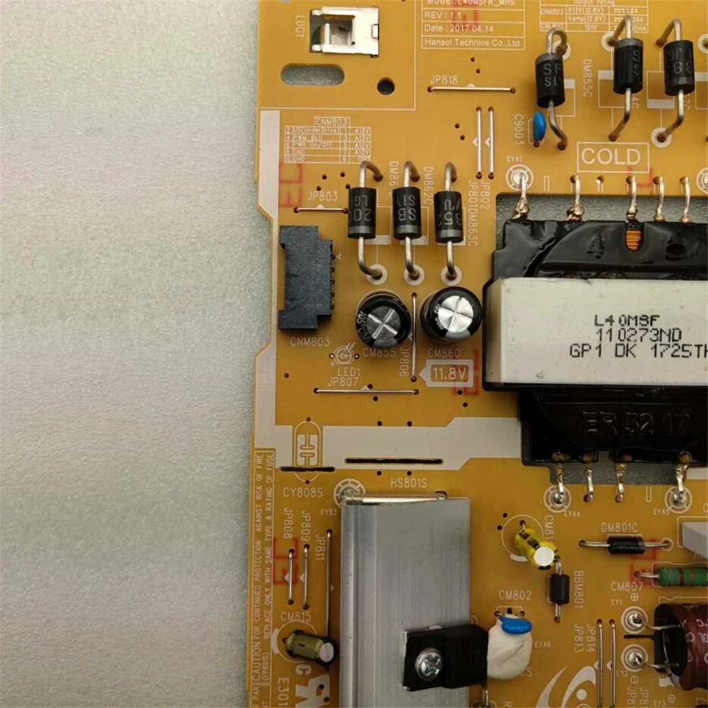 un40m5300af UA40J5000AR UA40J5000ARXXP UN40J5200DF Power Board L40MSFR_MHS BN44-00851C