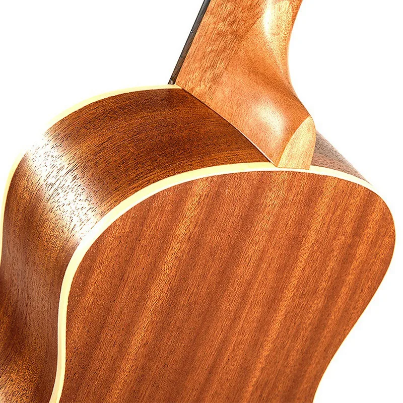 

26 Inch Ukulele Set 19 Fret Tenor Mahogany Wood Ukulele Acoustic Cutaway Guitar Rosewood Fingerboard Metal Pegs Hawaii 4 String