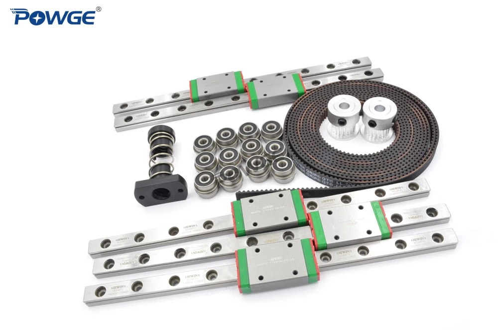 POWGE VORON 0 1 одежда для активного движения GT2 LL-2GT RF открытый ремень 2GT 20 Зубы шкив F623-RS