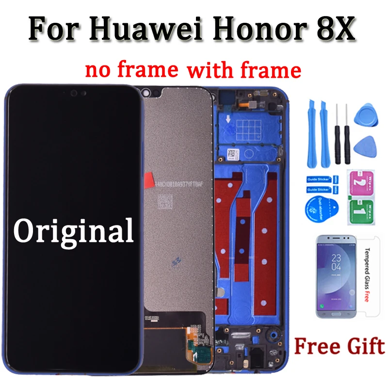 

6.5" Display For Huawei Honor 8X LCD Display wIth Touch Screen Digitizer Assembly LCD Display Touch Screen for Honor 8X