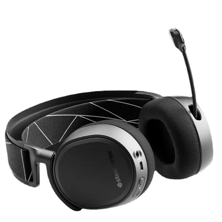 Беспроводная гарнитура SteelSeries Arctic 9 2 4 ГГц + Bluetooth E-games 7 1 Наушники | Электроника