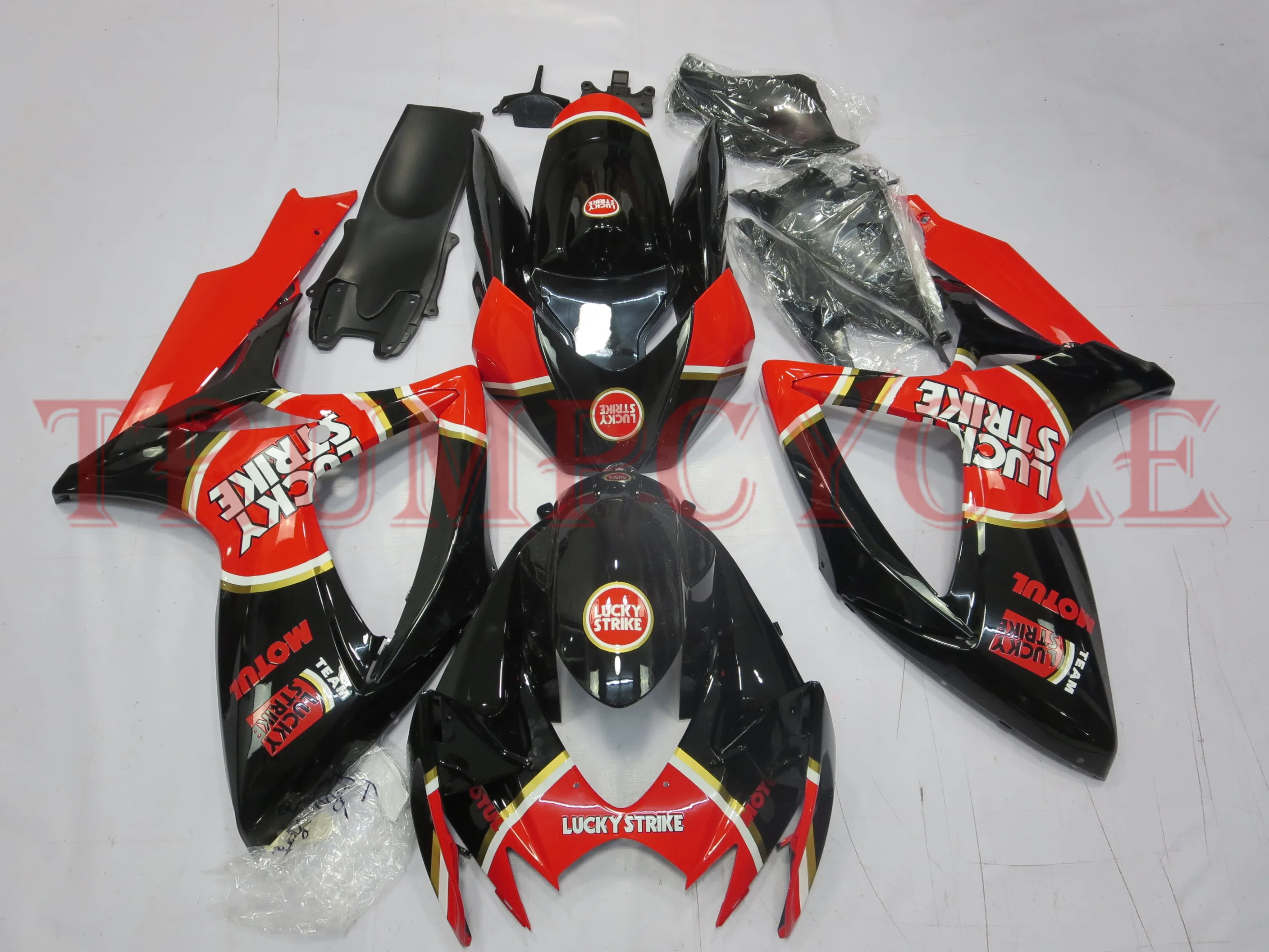

Вторичный рынок, комплект обтекателей для кузова Мотоцикла SUZUKI GSXR 600 750 2006 GSX-R 2007 600 K6 06 07 Lucky Strike