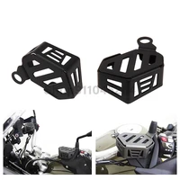 motorcycle front brake fluid reservoir guard protector oil cup cover accessories fit for bmw r1200 gs r 1200 gs adv 2013 2018