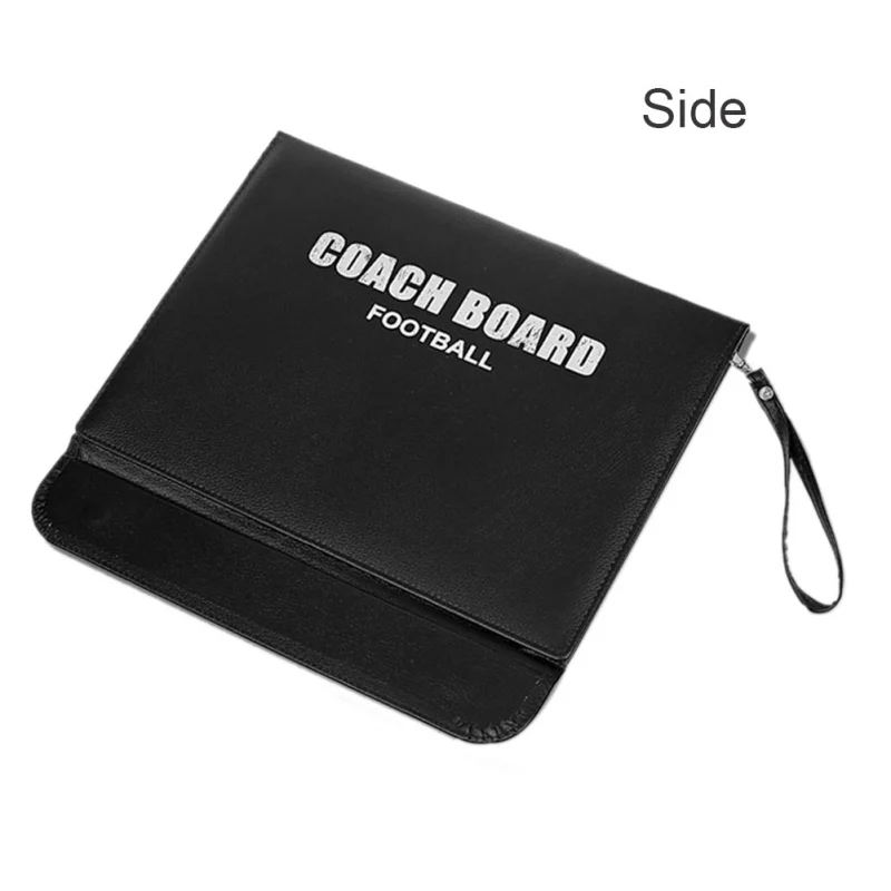 

Tactical Plate Book Set with Pen Clipboard Football Supplies Coaching Board Foldable Football Tactic Board Magnetic Soccer Coach