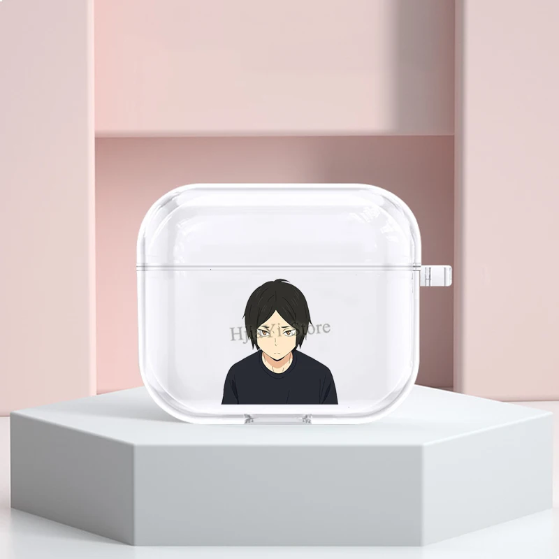 

Haikyuu Kenma Kozume чехол для AirPods 3 2021 беспроводной чехол для Bluetooth наушников для Apple Airpods 2 1 Pro Чехол