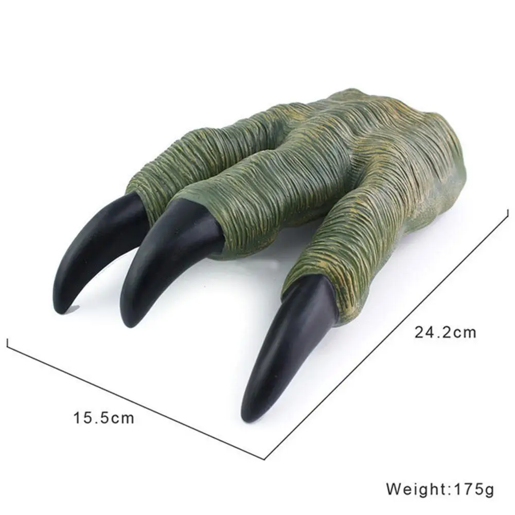 

Dinosaur Claw Gloves For Boys Cosplay Battle Play Toys Model Werewolf Hands Children Trick Adult Halloween Prop Gift Party Q1M5