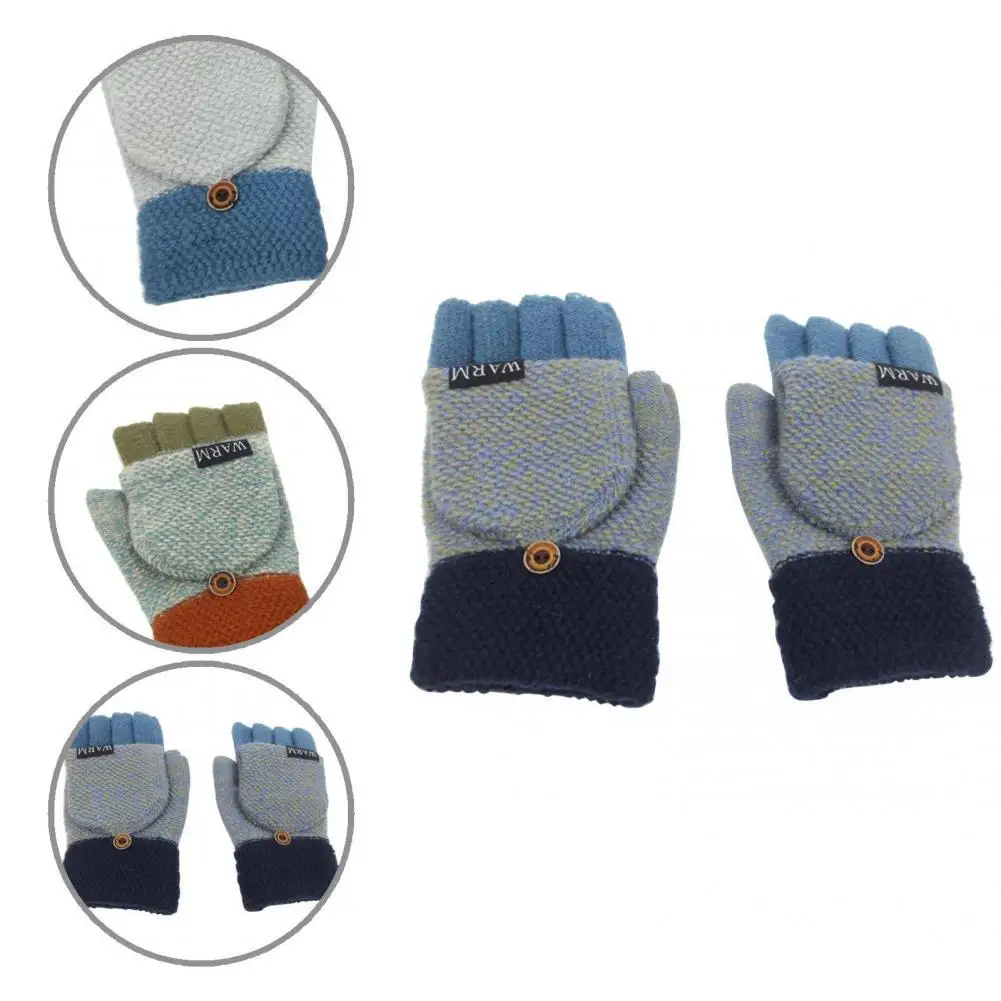 

Skin-friendly Thickened Fashion Wear Knitted Gloves Sports Accessory