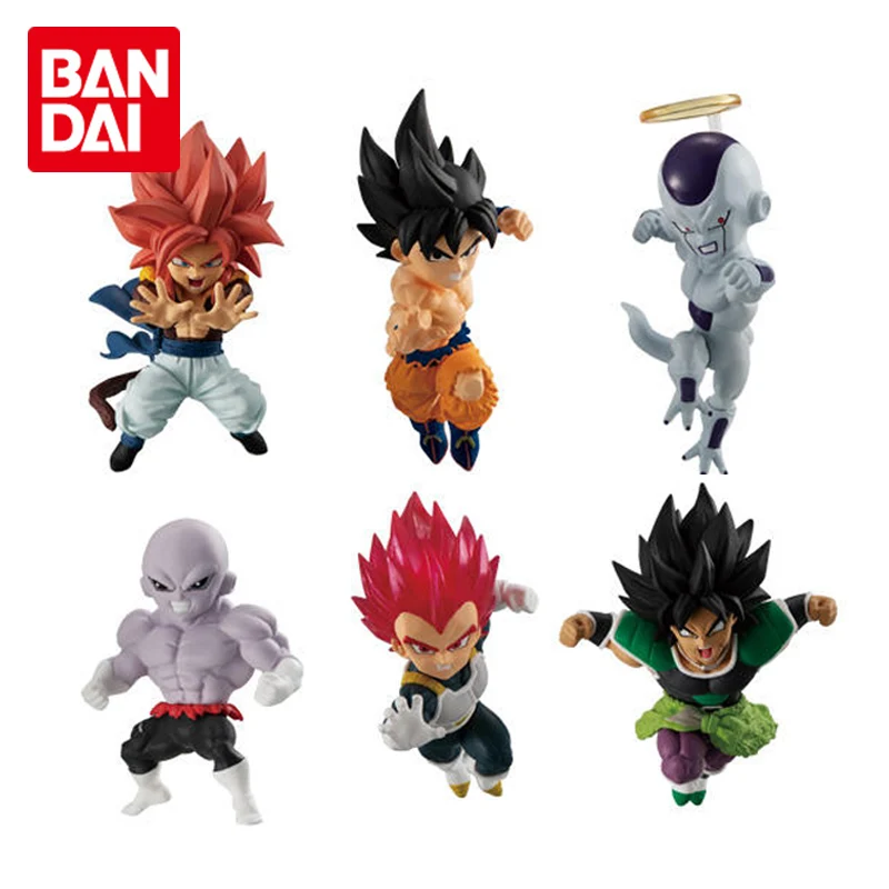 

Bandai Genuine EX CASHAPON Dragon Ball Figure Model Doll Decorations ADVERGE MOTION Role 3 6 In 1 Set Children's Gifts Best