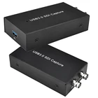 Видеомагнитофон USB3.0 HD SDI 1080P 60FPS, устройство для захвата игр, потоковое видео в реальном времени, система Windows Linux Os X