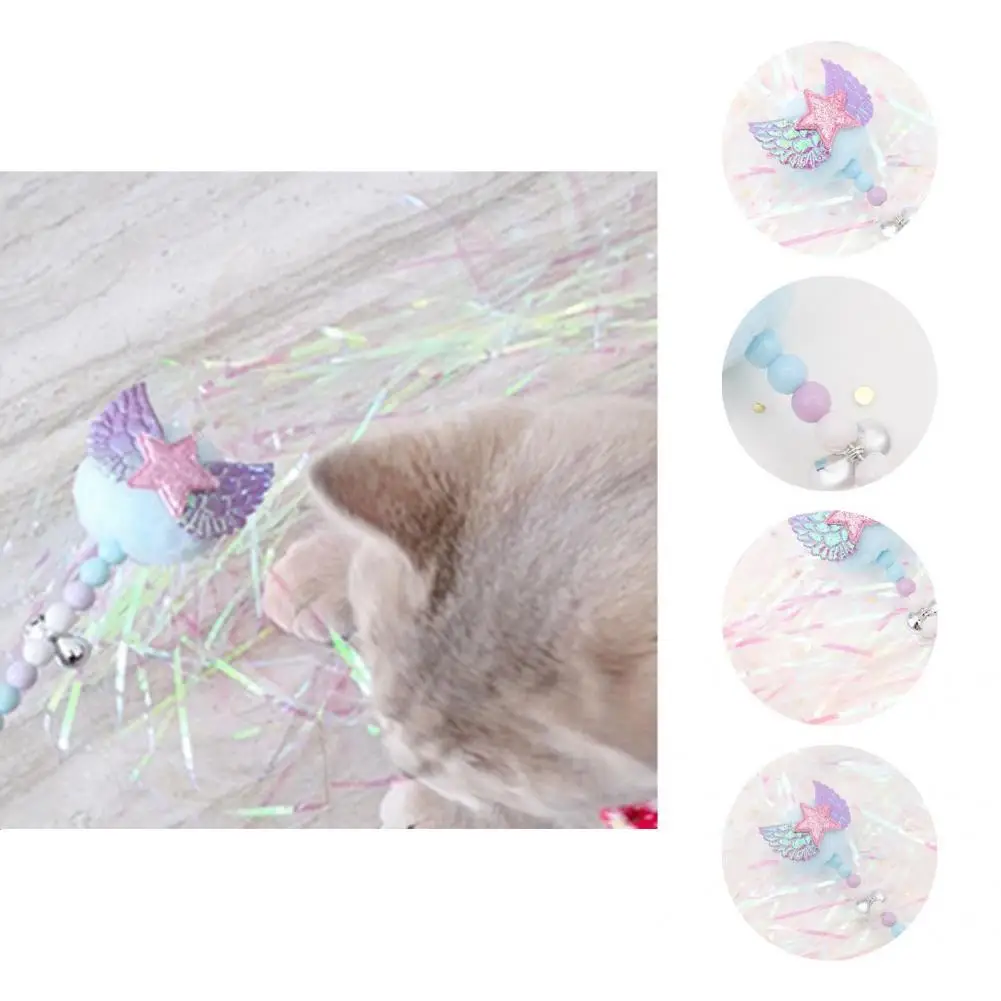 

Портативная игрушечная палочка для кошек, 40 см, 3 цвета