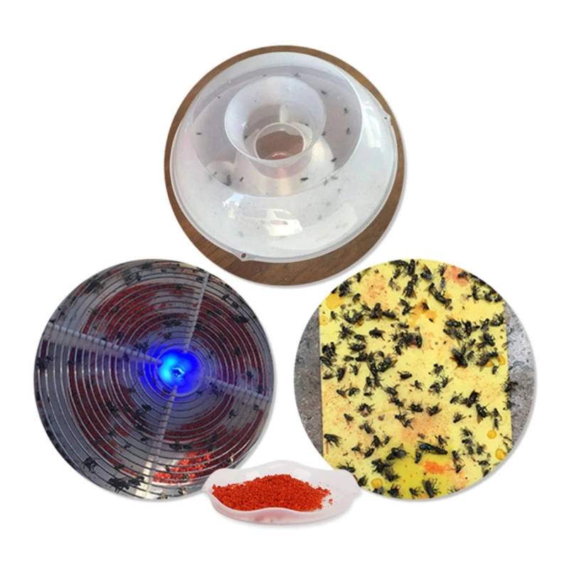 

2021 New Odorless Fly Bait Mosquitoes Fly Attracting Flycatcher Mosquitoes Flying Fly Insect Killer for Indoor Outdoor Garden