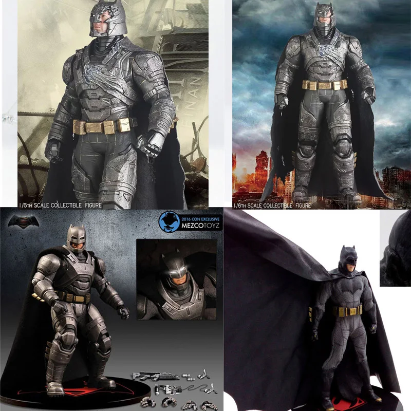 

Crazy Toys Armor Bruce Wayne Mezco One:12 Figure Collectable PVC Action Figure Toy Doll Gifts