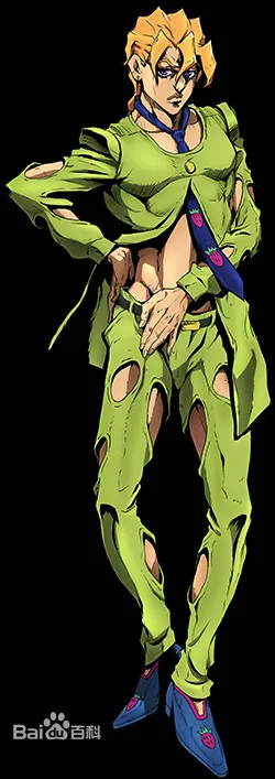 Парик для косплея джадзё из аниме Невероятные приключения Джоджо Фиолетовая