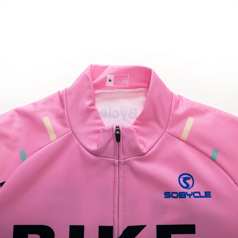 

2018 Winter BIKE GIRLS Thermal Fleece Cycling JERSEY Bike Pants Set Women 9D Pads Ropa Ciclismo Cycling Wear Maillot Culotte